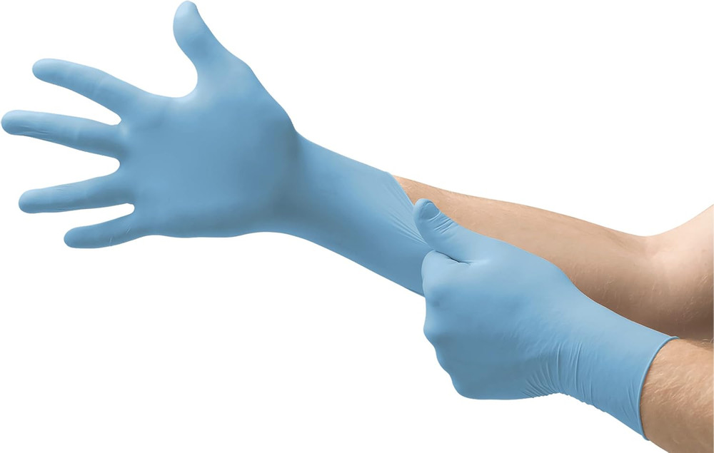 MICROFLEX 10-733 Daily Defense Disposable Nitrile Gloves for Cleaning, Food Prep