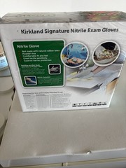 Kirkland Signature 467120 Nitrile Exam Gloves, Medium – 2-200 Count EXP-2024-11