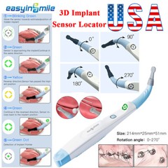 Dental Wireless Implant Sensor 3D Smart Detector Spotting 3Sensor 270℃ Rotating