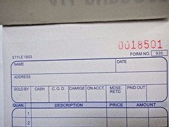 12X-2 Part Carbon Sales Order Books Receipt form 50 sets Invoice 4.25″ x 6.75″