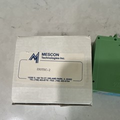 NEW MESCON ISOTEC-2 DIN Rail Signal Isolator 4-20mA to 4-20mA Phoenix Contact