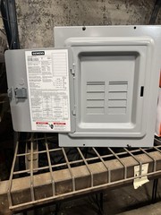 Siemens 125A Indoor NEMA 1 Main Lug Load Center Panel, 16 Gangs Gray