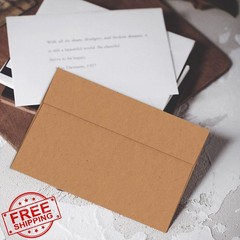Goefun Brown A7 5.25×7.25″ Kraft Envelopes 1000pk