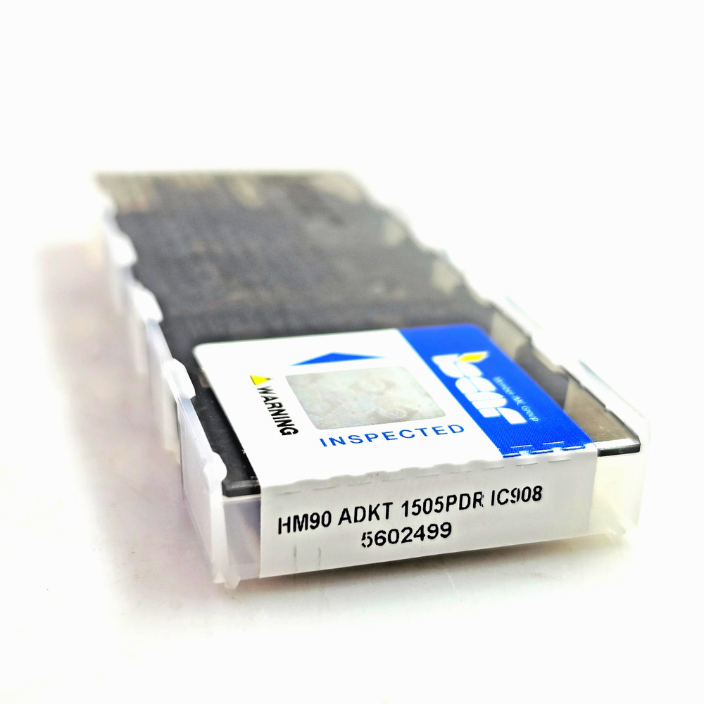 Iscar HM90 ADKT 1505PDR IC908 Carbide Milling Inserts (Box of 10)