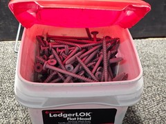 (QTY 250) Fastenmaster Ledgerlok No. 14 X 5 In. L Star Flat Head High/low Screws