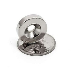LOT Round Strong Countersunk Ring Magnet with Hole Rare Earth Neodymium Disc N35