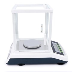 U.S. Solid Analytical Balance 300gx0.001g 1mg Lab Digital Scale W/ 2 LCD Screens