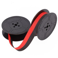 Nylon Typewriter Ribbon Set Easy to Install and Replace Red and Black Ink