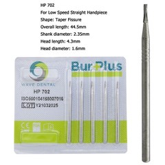 Wave Dental Carbide Burs Straight Surgical Burs Low Speed HP 557 702 703L 44.5mm