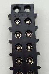 Cinch 14 Position Dual Row Screw Terminal Strip Block Phenolic 5-15/16″ Long
