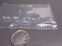 Nylon 6/6 Natural Molded Balls, 1/8″ (.125″) Dia, 300 Pc
