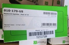 10x Paxton 010-170-US Paxton10 Keyfobs – 1x Pack of 10 NIB – Unopened