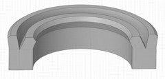 MRU-36X44X5.7-ME – MRU Rod U-Seal with an ID 36.000 X OD 44.000 X Height 5.700