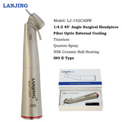 Dental Electric Handpiece 1:5 Contra Angle KaVo M25L 45° Surgical NSK Bien Air
