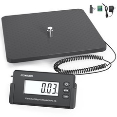 Accurate 440lbs Shipping Scale – Ultrathin Postal Scale for Packages & Luggage