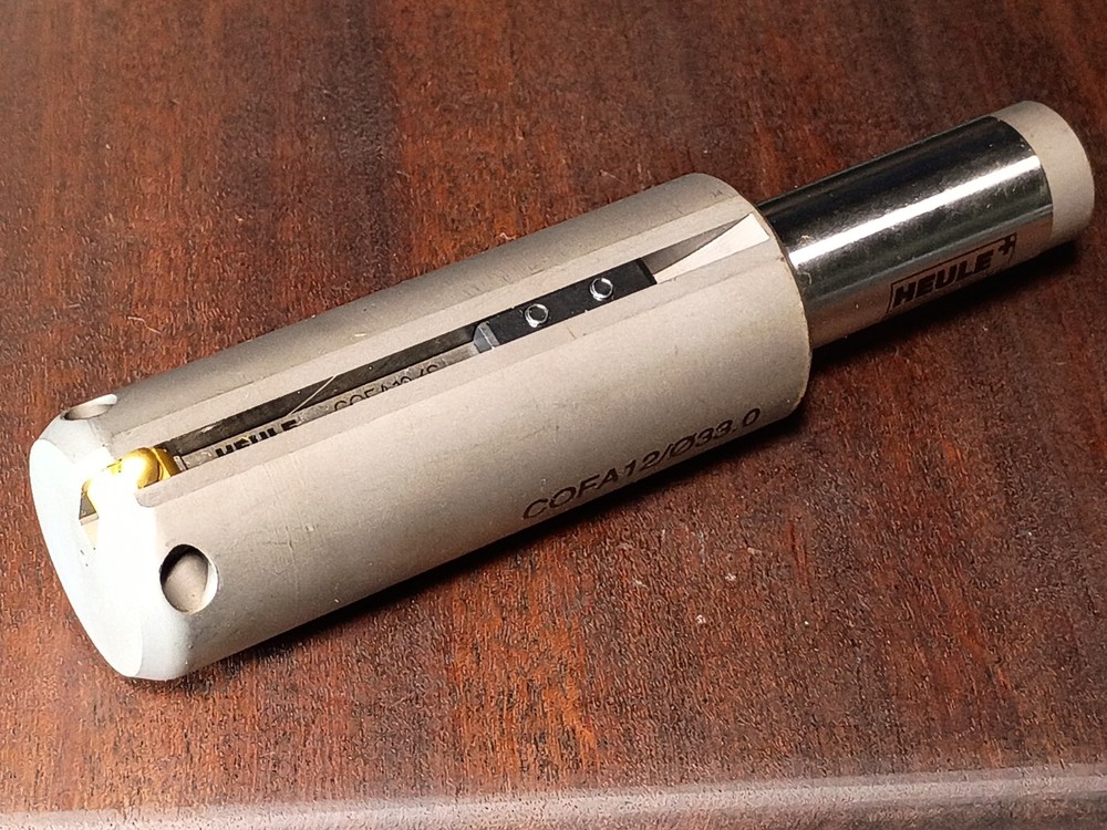 HEULE COFA12/33.0 Debur & Chamfer Tool Holder & Insert 20mm SHK 140mm OAL
