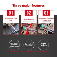 Digital Electric Circuit Tester Voltage Test Pen Probe Volt Test For Truck USA