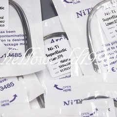 100 Packs Super Elastic Arch Wire Niti Round Ovoid Natural Square 30 Types Opt