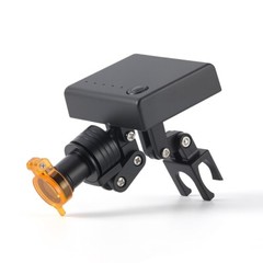 5.0X Dental Magnification Medical Binocular Loupes Glass+LED Surgical Head Light