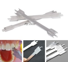 Dental Orthodontic Bracket Positioner Bracket Placement Gauge Locator Instrument