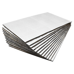 Easy to install Sound Insulation Mat Heat Shield 20”x12” Self-Adhesive