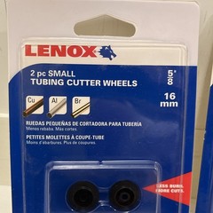 LENOX Tubing Cutter Wheels Set 2 pc 5/8 Inch Replacement CHN 1921697 ( 4-Packs )