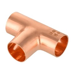 10 PCS EFIELD 3/4″X 3/4″ X1/2″ Copper Sweat Fitting Reducing Tee,Solder Fittings