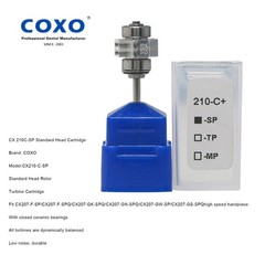 US COXO Colorful Dental High Speed Handpiece Air Turbine Anti-retraction 4 Holes