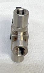 FLO LOK 351-3-316 300 Series 3-way Ball Valves, 1/8-27 FNPT x 1/8-27 FNPT x 1/8