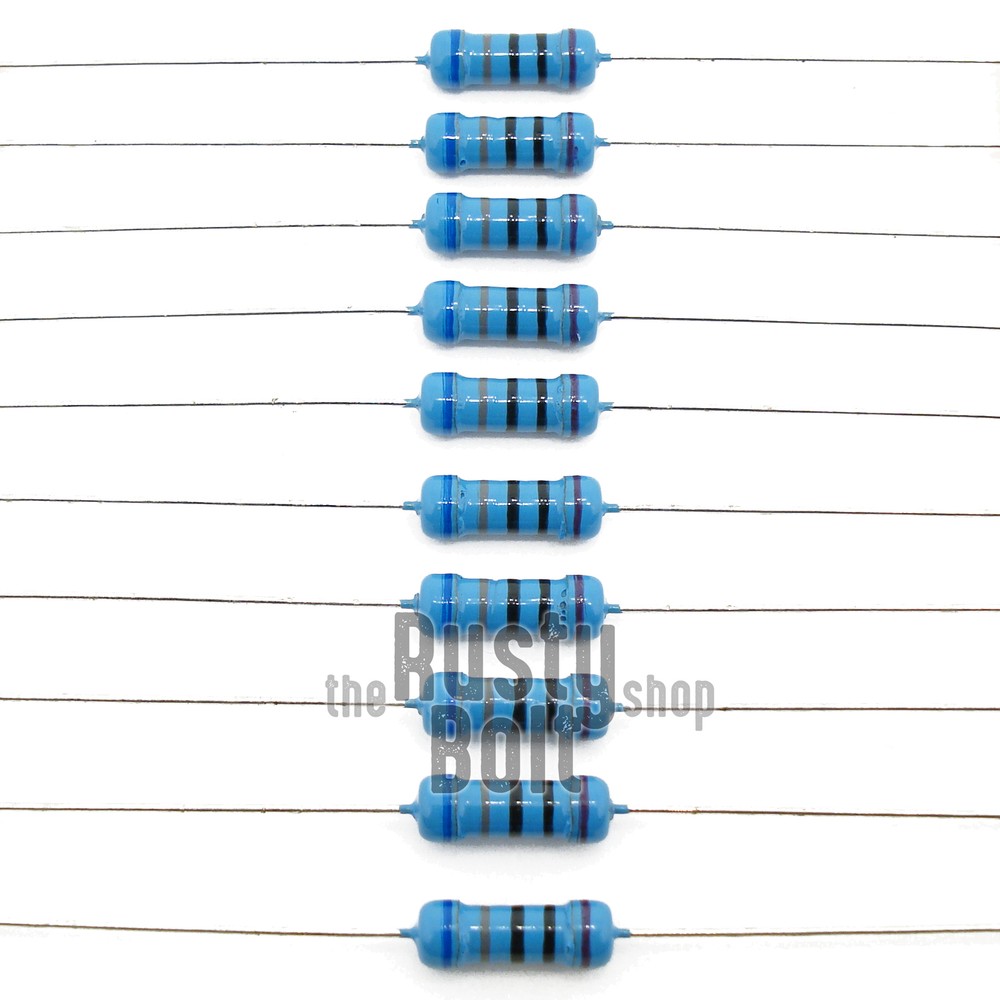 Resistors – 1/2 w (0.5 watt) – 680 ohm – 0.1% Tolerance – Metal Film – New