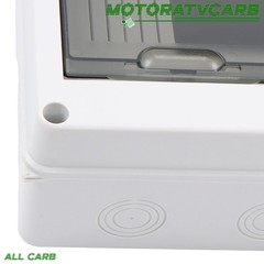 ALL-CARB 24 Way Circuit Breaker MCB Distribution Protection Box W/ DIN Rail IP65