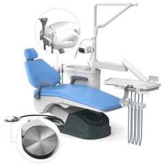 Dental Unit Chair Automatic DC Motor Computer Controlled Hard Leather TJ2688-A1