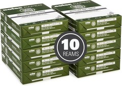 Boise X-9 MultiUse Copy Paper Case Letter Size, 5000 Sheets, 20 Lbs, 10 Reams
