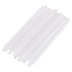 AZDENT Dental Orthodontic Ligature Ties Elastic Rubber Bands 1000 Ties/Bag