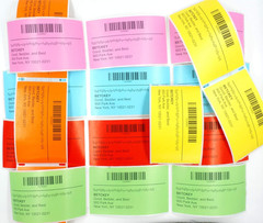 – 1″ X 0.5″ Small Labels Compatible with Zebra & Rollo Label Printer