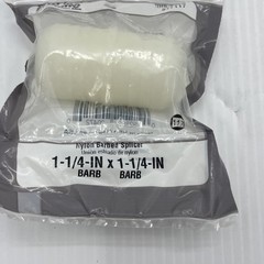 Pro Line Series Nylon Barbed Splicer 1-1/4-IN x 1-1/4-IN. NHB-630B. {115}.