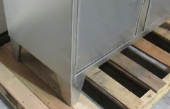 NEW Jamco ZP136 Stainless Steel 2-Door Cabinet for Medical Hospital Industrial +