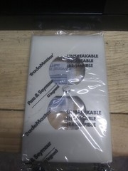 NEW Trademaster TP8-LA Outlet Cover Wallplate Light Almond Wall Plate