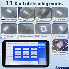 JPT 200W Pulsed Laser Cleaner Machine Laser Cleaner Plating adhesiv Removal FDA
