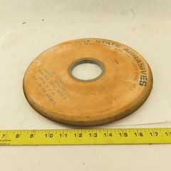 Bay State Abrasives 17A120N8VS2KS 12″x.500×3″ Angled Face Grinding Wheel 2070RPM