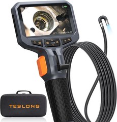 10 ft Articulating Borescope With Light 0.25 Inch