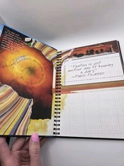 Canvas – RARE Lined Journal Blank Book New draw & Dream