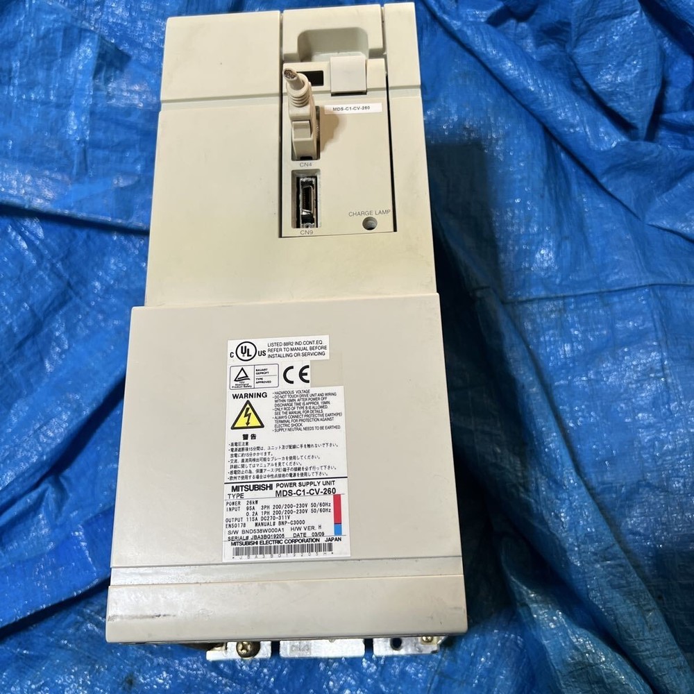 Mitsubishi MDS-C1-CV-260 Power Supply US Free TAX maintenance required