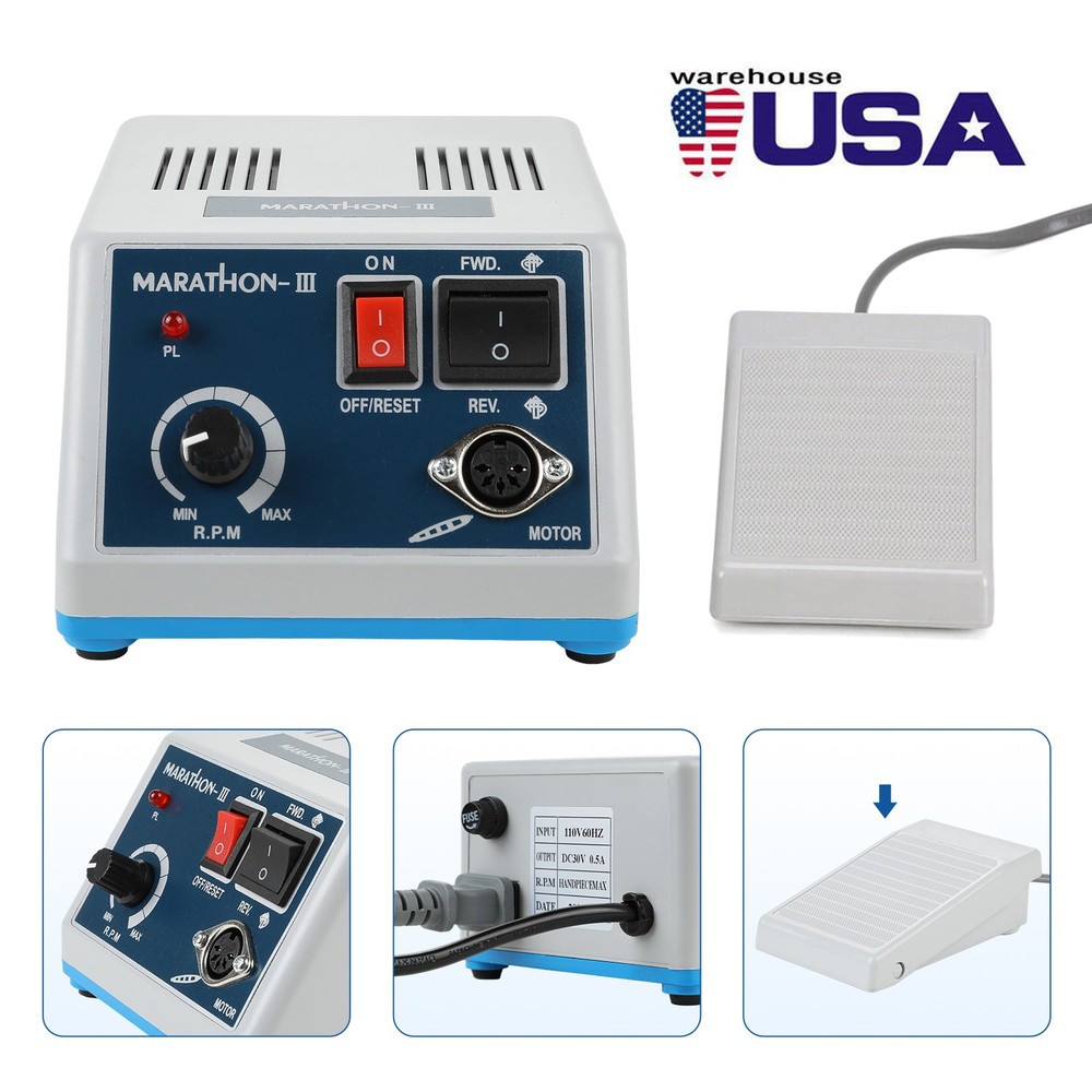 Dental Marathon Micromotor Polisher Electric N3 /35K RPM Handpiece Kit ns