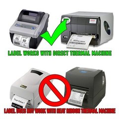 Fanfold 4″x6″ Direct Thermal Shipping Blank Label Perforated Adhesive Zebra 2844