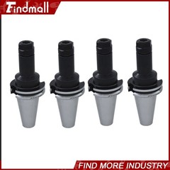 8 Pcs CAT40 ER16 4″ Long Gage Length Collet Chucks Tool Holder Set