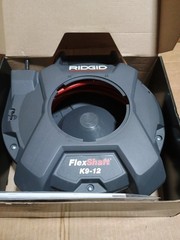 RIDGID K9-12 FlexShaft Wall-to-Wall Drain Cleaner, 1/4 in. x 30 ft. – New!