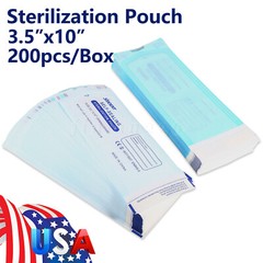 3.5″x10″ Dental Self Seal Sterilization Pouches Pouch Autoclave, Sterilizer Bags
