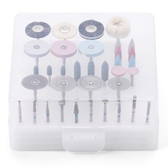 35Pcs Dental Lab Polishing Kit Burs wheel Disc For Ceramics Porcelain HP AZDENT