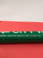 (8-pk) SETMARK 32927 SZ-15 PIPE MARKER “City WATER” White on Green